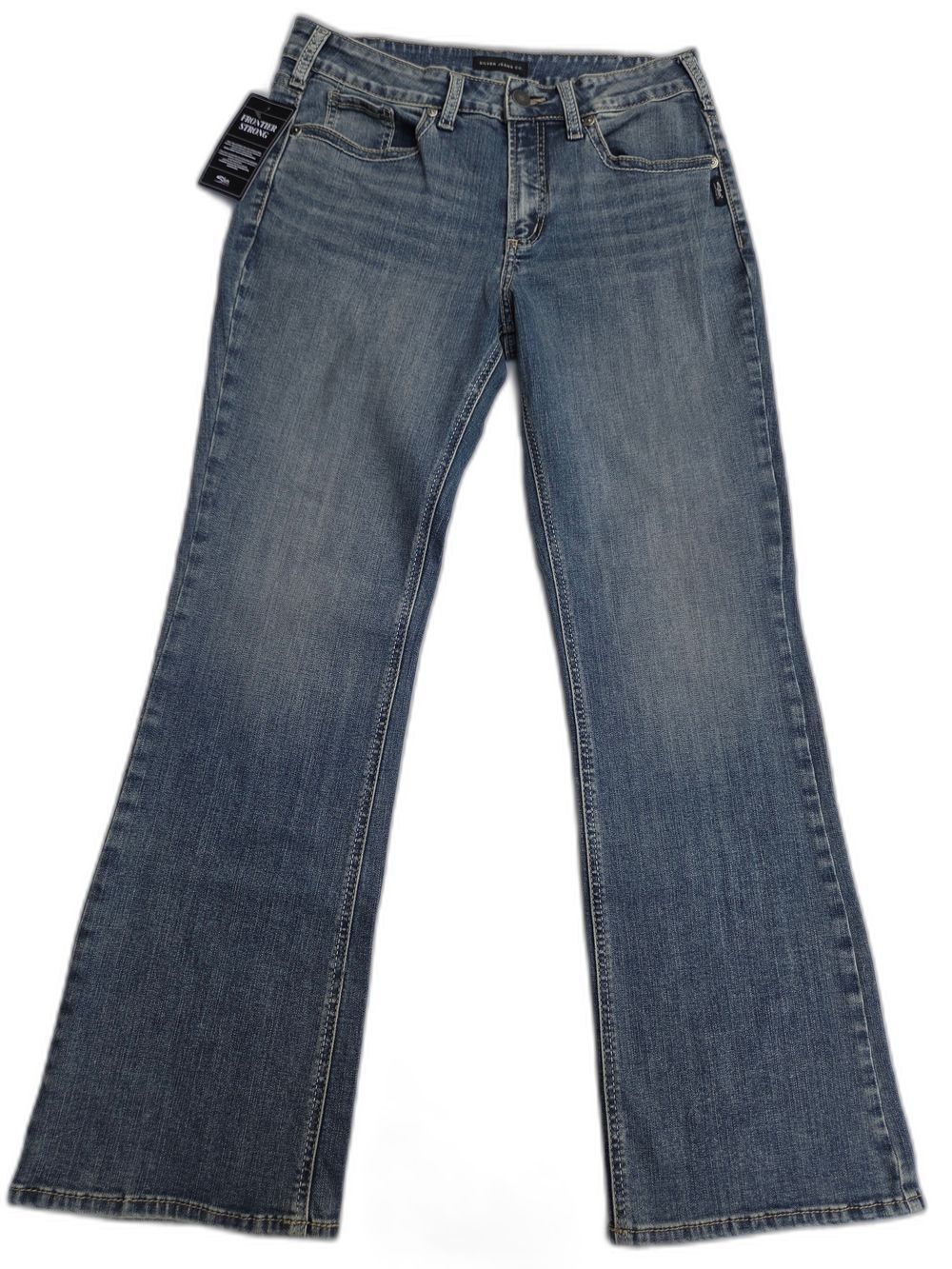 NWT Silver Jeans Suki Mid Rise Bootcut Frontier Strong Jeans 32x31